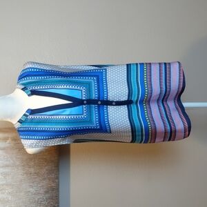 Brixton Ivy Geometric Print Top